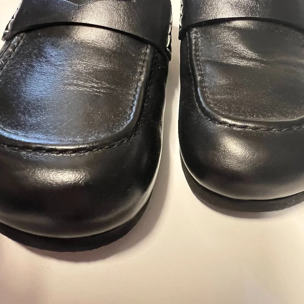 JW Anderson Black Leather Mules - Size 39 - Picture 6 of 12